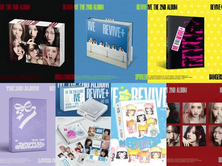 IVE正规2辑专辑版本与配置#ive #ive回归 #专辑 #张元英 #金秋天