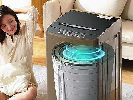 租房幸福感UP!志高波轮洗衣机,不占地儿,搬家直接带走!!#好物推荐🔥 #居家好物 #洗衣机 #全自动洗衣机 #大容量洗衣机