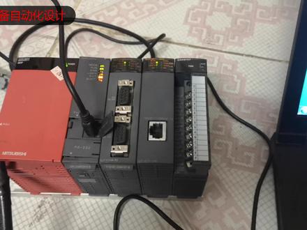 三菱Q系列PLC的RS232通讯模块的使用视频讲解