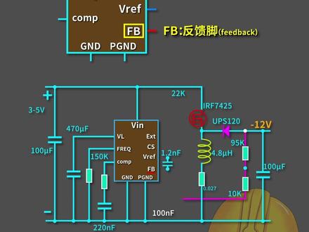 电源管理芯片的引脚含义#电子电工#电工教学#电工知识分享