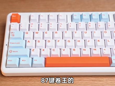 roll了 我就是来安排卷王的 狼蛛F87 #机械键盘 #游戏外设 #客制化键盘