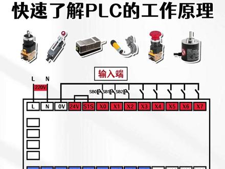 快速了解PLC的工作原理#电工 #plc