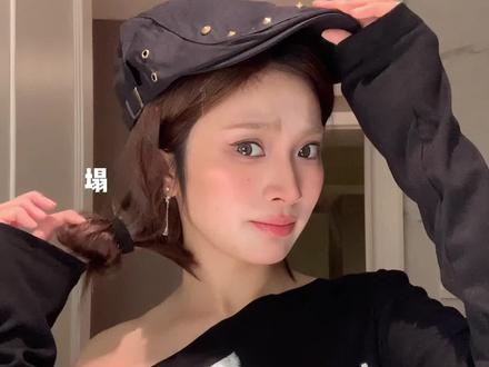 放下你掏洞的手!这个不掏洞饱满花苞立刻有!#发型教程 #侧丸子头 #盘发 #头包脸 #简单好看