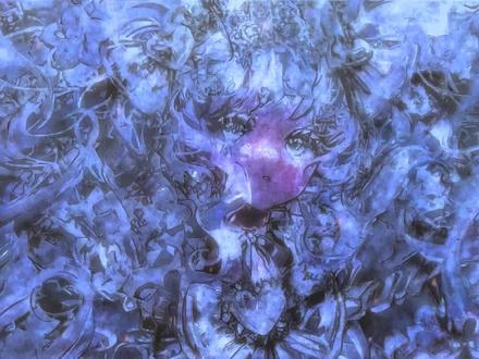 用纸雕刻一幅五彩斑斓的白 #画画#纸雕#光影成画#轻漫计划