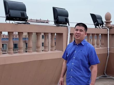 小区楼顶的美化天线简单原理