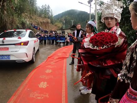 自驾旅行蹭饭陌生人,体验贵州侗族婚礼 #乡村婚礼 #少数民族婚礼