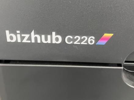 美能达c226提示更换废碳粉盒