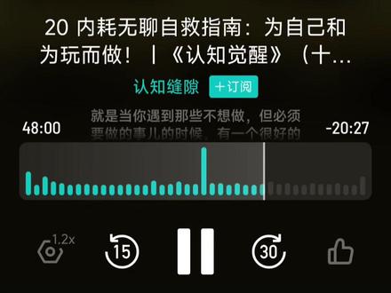 跳出这件事的咒语是……#小宇宙#播客