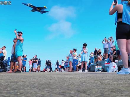 战斗机低空“炸街”是种什么样的体验#战斗机 #音爆 #国外合法拍摄