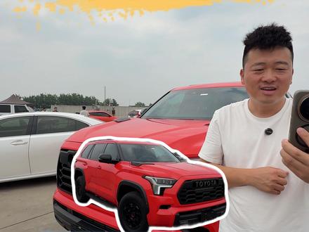 帮西藏拉萨大哥淘的这台两万公里TRD pro版的#丰田红杉 成功发车,感谢支持和信任#大型SUV #dou是好车 #买车那点事儿 #越野车
