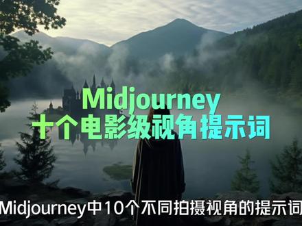 分享midjourney视角的提示词,轻松做出影视大片的感觉。#midjourney #ai绘画 #教程 #拍出电影感 #水煮鲁班ai绘画 midjourney电影视角关键词