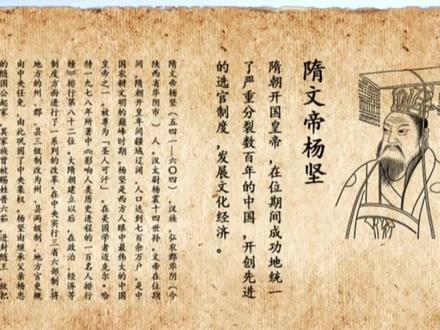#老傅聊历史 杨坚把权力交给二子杨广、#隋朝