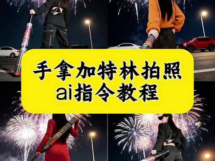 超酷的手拿加特林拍照ai指令教程来啦 加特林拍照ai指令 加特林拍照姿势豆包 豆包加特林烟花指令#豆包ai#豆包p图已经nextlevel了 #过年拍照 #加特林烟花 #手持加特林所愿皆成真 加特林拍照ai指令大全 豆包ai图片生成教程 加特林烟花怎么玩 豆包p图指令大全 ai烟花背景生成指令 加特林烟花拍照ai口令 加特林烟花拍照特效指令 ai图片生成指令烟花 加特林烟花特效拍同款 加特林烟花特效素材 手持加特林拍照特效 手持加特林拍照ai特效指令 手持加特林特效一键做同款