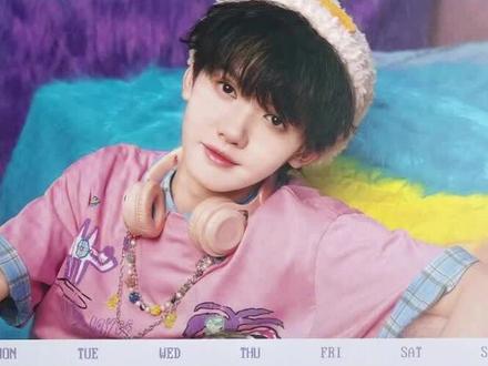 张奕然的台历 就像一本充满爱的小猪绘本#张奕然#台历#时代峰峻#TF四代#养成系