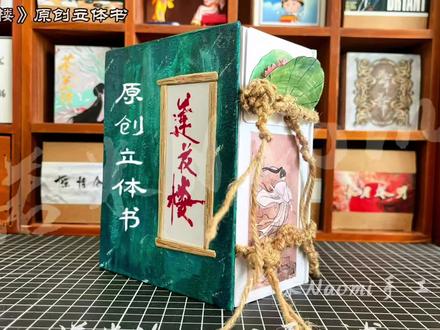 终于来了#莲花楼 #手绘 #手工 #立体书 #原创@成毅 @电视剧莲花楼 @DOU+小助手 @抖音小助手