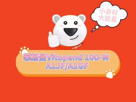 Vitopend 100-A1JF 时尚小巧,匠心独运。5大核心系统,全新技术,创享舒适生活。#德国菲斯曼