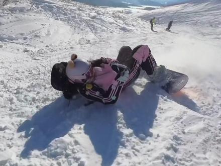 胯骨尾椎全护住!滑雪再也不怕摔了 #Overide