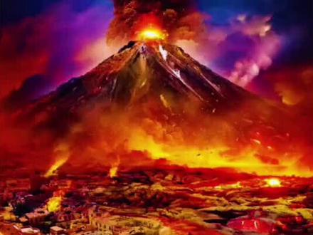 如果地球上所有的火山突然喷发,会发生什么?#地球 #探索地球