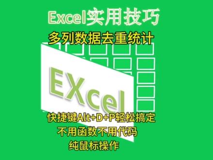 Excel重复数据怎么只保留一个!按Alt+D+P就够啦✨ 多列数据转一列,多列重复数据去重+统计,快捷键操作,步骤向导指引,不用记复杂函数,操作超简单~不管是WPS还是Excel,什么版本都能直接用,跟着提示点鼠标就能搞定
#真实生活分享计划 #Excel #excel技巧 #excel教学 #excel零基础入门教程