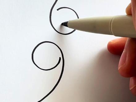 用数字9和6画燕子#燕子简笔画#简笔画