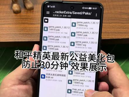 4月5号和平最新美化包手机详细使用教程来喽 超百款皮肤免费美化 #和平精英 #美化包分享 #和平精英的一个菜鸟日常#和平精英美化包