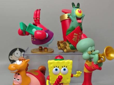 #大人也要玩玩具 #创作者中心 沙雕玩具 ,又是海绵宝宝联名玩具,把玩分享 开箱评测#海绵宝宝 #联名周边