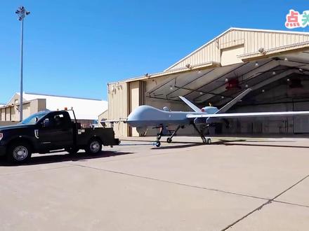 高空收割者,大型察打一体无人机 MQ-9死神无人机 #军事 #战斗机 #军事迷 #无人机 #军用无人机
