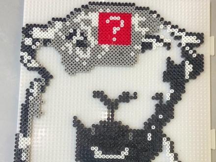 拼豆大图需要合理规划好自己时间#拼豆 #DIY戒指 #手作diy #手工串珠 #萧县