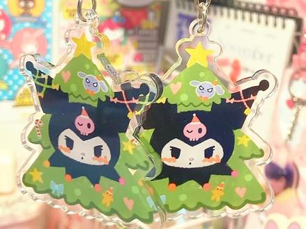 谁能拒绝送姐妹一颗长着库洛米的圣诞树呢#库洛米