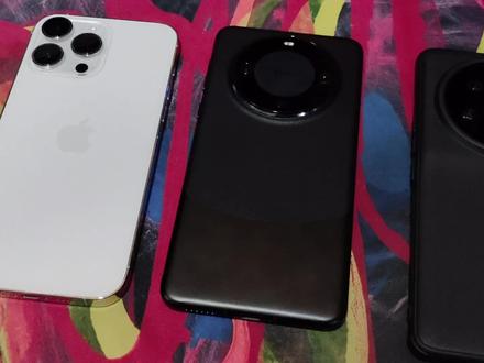 MATE 60Pro 不是5G 就说怎么多!发布会见分晓 iPhone14Pro max 小米13ultra电信卡网速对比 #华为手机 #苹果 #小米手机