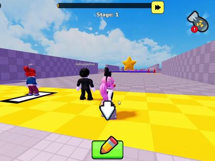 ROBLOX:画个轮子,我和老弟比赛画出各种奇葩车轮比赛