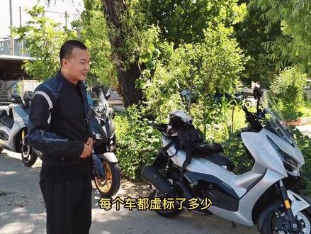 看看升仕350D快乐表到底有“多快乐”~#升仕 #机车 #dou是好车 @自由机械
