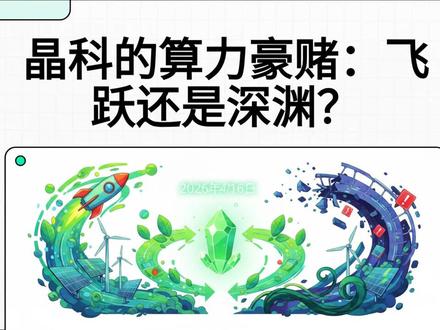 晶科科技的算力豪赌:飞跃还是深渊? #投资