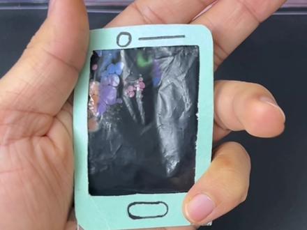 #手工 #一起做手工 跟我做好玩的解压游戏手机