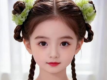 天气热就给女儿这样扎丸子头,甜美又清爽#女童甜美发型 #女儿的夏日清凉发型 #丸子头发型 #生女儿就是用来打扮的 #甜美可爱小公主发型