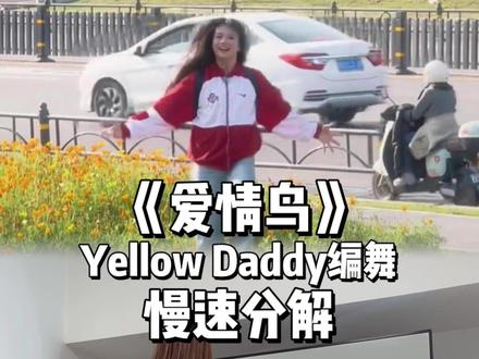 学完直接下楼拍起来! #爱情鸟舞蹈挑战#yellowdaddy编舞#爱情鸟#抖音潮流舞蹈大赛#我爱的人已经飞走了