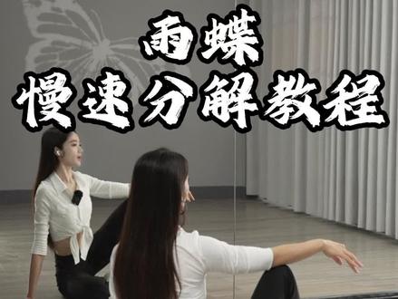 #雨蝶舞蹈 0.6倍慢速口令分解教程
#零基础舞蹈教学 #热门舞蹈 #简单易学 #一步一步教会你跳舞
少少编舞