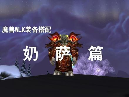【装备推荐】WLK-P1排骨奶萨最高性价比配装!