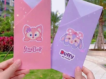 一张卡纸就能制作的仙女笔袋,快艾特列表第一,一键get 同款笔袋#手工diy #闺蜜 #折纸 #仙女必备