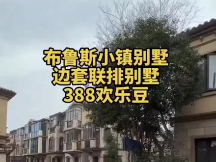#布鲁斯小镇别墅 边套联排别墅,不要🙅♂️388欢乐豆,只要350,别墅的享受公寓的价格#浦东惠南二手房#带你看房 #好房推荐 #惠南房产