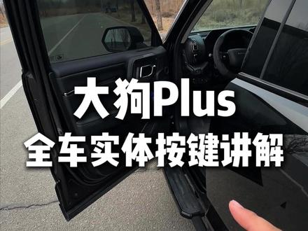 如果你开的也是大狗Plus,那全车的实体按键咱们可得知道都是干什么的!!!#哈弗大狗 #哈弗大狗plus #汽车知识
