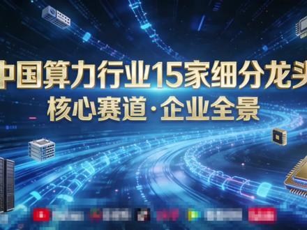 算力行业15家细分龙头 算力行业15家细分龙头#算力概念