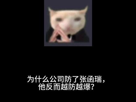 为什么张函瑞越防越爆#张函瑞 #张函瑞四代第一主唱 #张函瑞进行曲