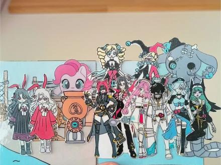 自制蛋仔逃出惊魂夜十个追捕者一个蛋仔 #蛋仔派对