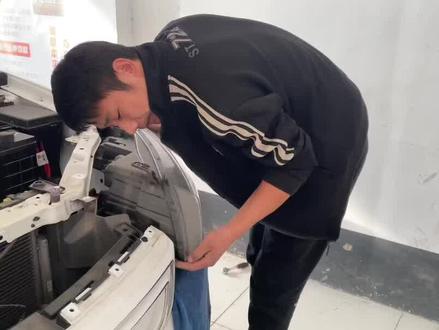 #吉利帝豪ev450升级led双光透镜 #led双光透镜 #汽车改装升级 #郯城北改灯 一千出头的超高性价比透镜