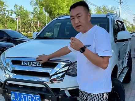 喜欢改装越野车的看这台#五十铃牧游侠