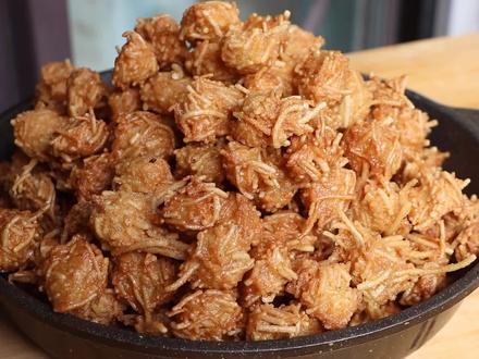 河南特色粉条焦丸子:过年必备菜,从炸丸子到煮汤,全程详细讲解