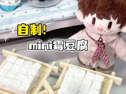 有手就会!💫自制mini霉豆腐教程 感谢@吃一颗鱼丸 老师的教程
#霉豆腐 #手工 #DIY #周可可 #无料