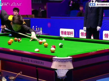 麒麟过江,百万加冕 #郑肖淮 #沈申义 #夺冠 #乔氏500万总决赛 #中式台球