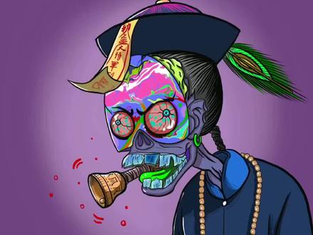 丧尸主题插画原创合集(1#画画 #procreate绘画 #想画就画 #画渣日常 #绘画过程#)